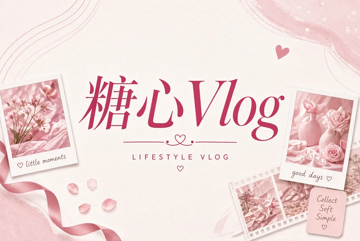 糖心Vlog品牌内容形象